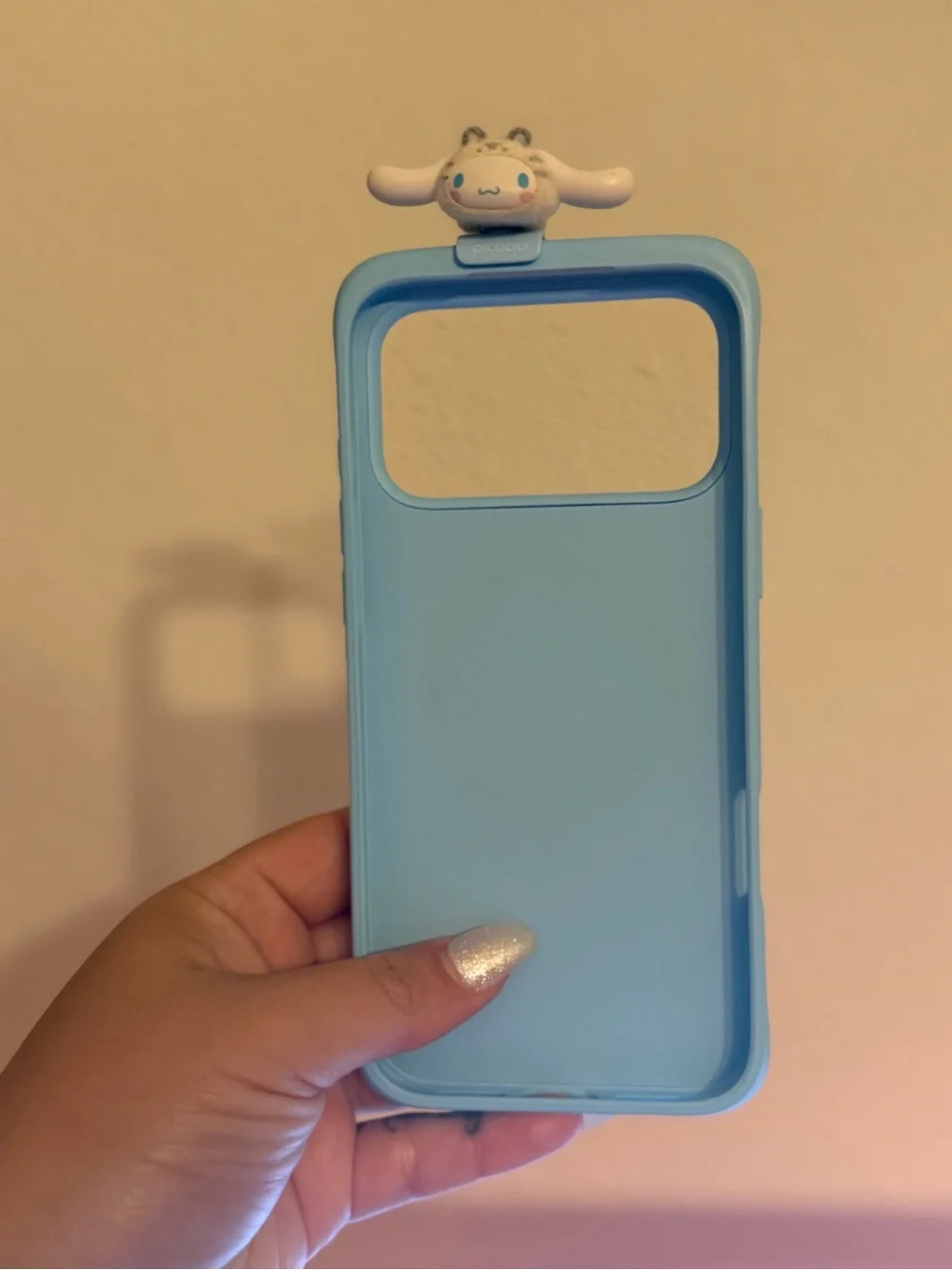 Cinnamoroll Blue Cartoon Phone Case for iPhone
